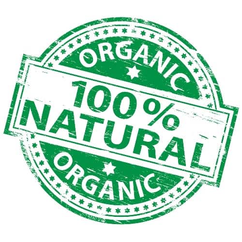 organic food 100% natural