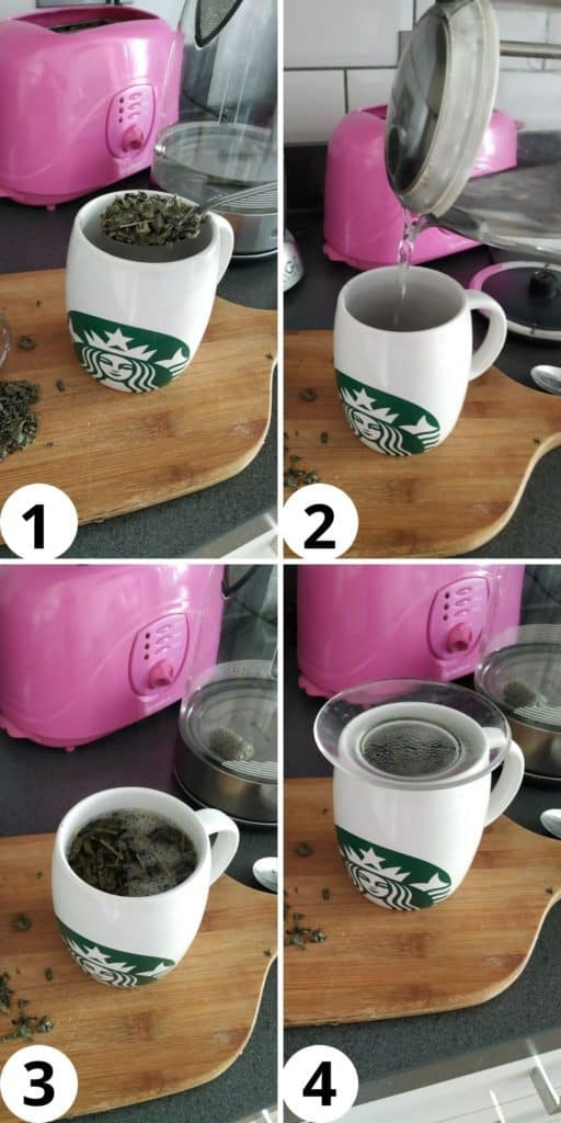 how to brew green tea for energy and focus - step by step