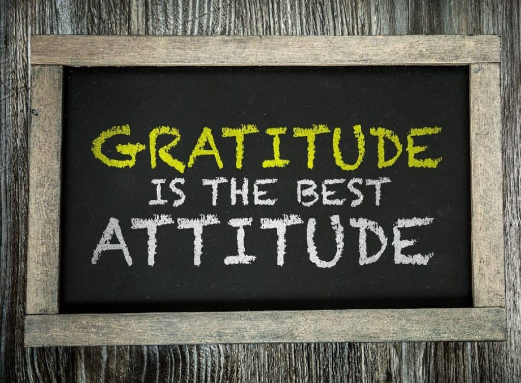 how to develop an attitude of gratitude