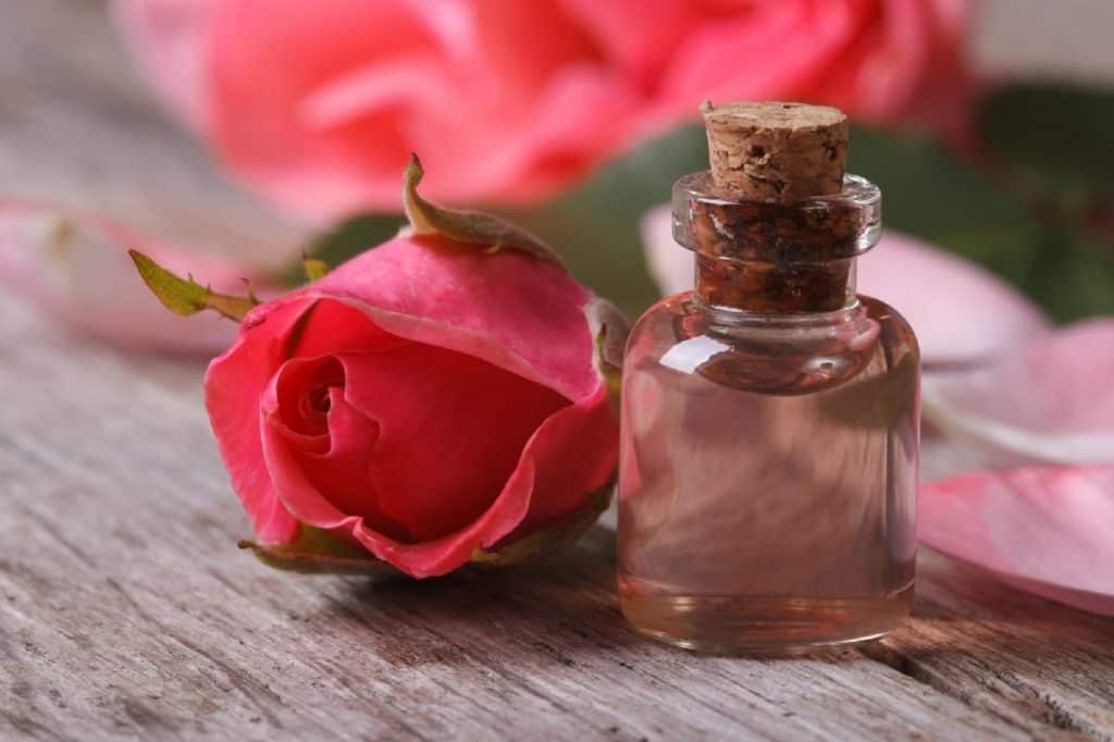 spiritual benefits of rose oil